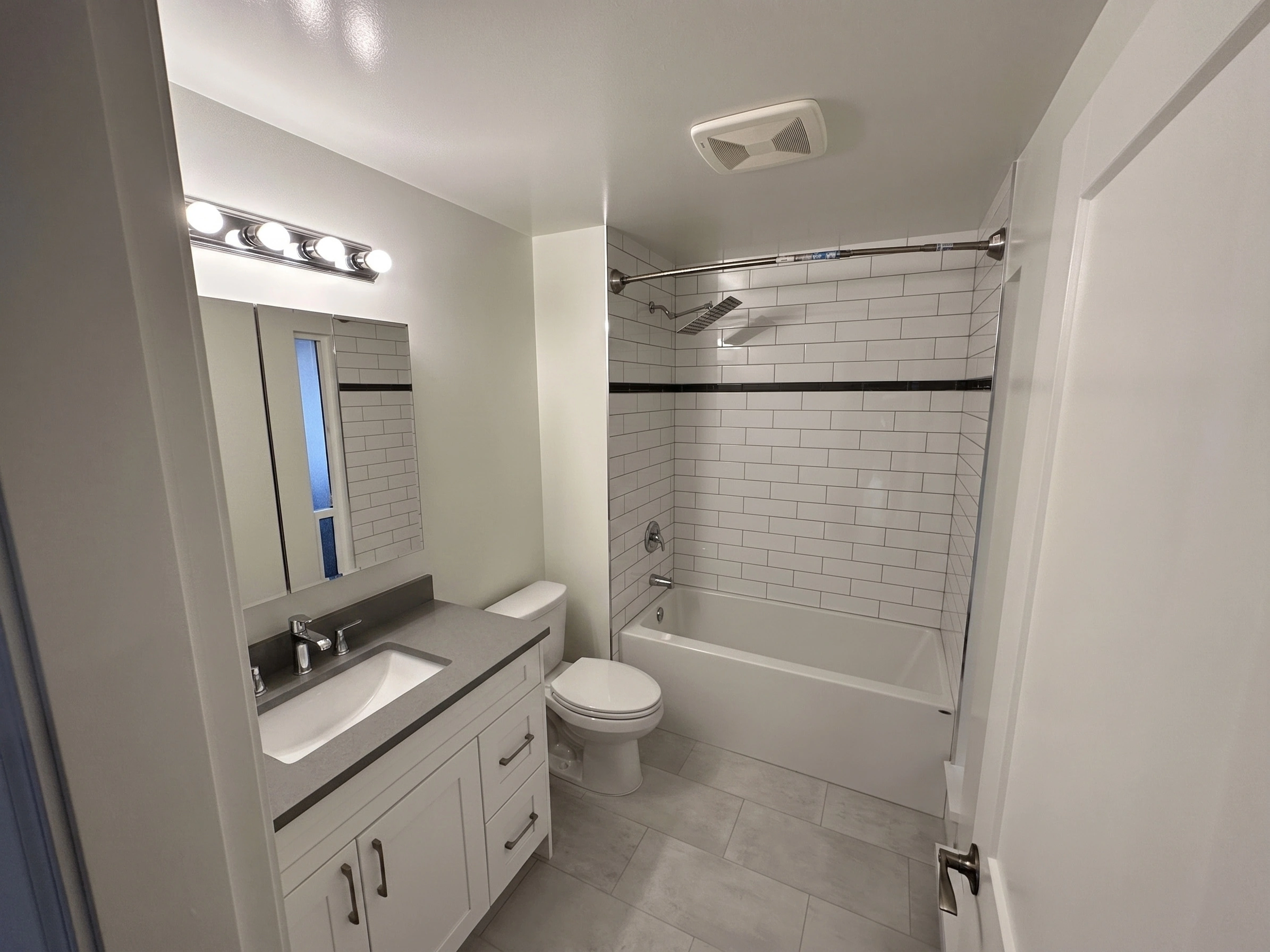 Updated bathroom